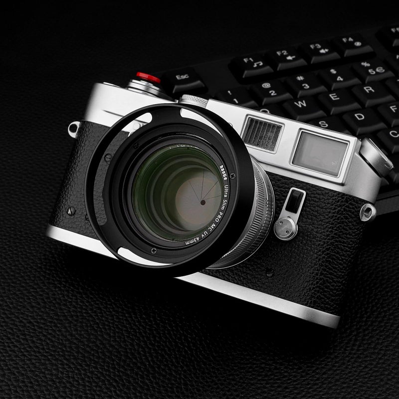 Haoge غطاء عدسة معدني دائري Haoge LH-ZV05 لكارل زيس بيغون T* 2/35 35mm f2 ZM، C بيغون T* 2.8/35 35mm f2.8 ZM، بلانار T* 2/50 50mm f2 ZM؛ فويتلاندير نوكتون كلاسيك 35mm f1.4 VM، 40mm f1.4 VM كـ LH-6 - Image 2